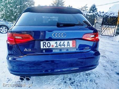 Audi A3 QUATTRO 2.  0TDI 2016