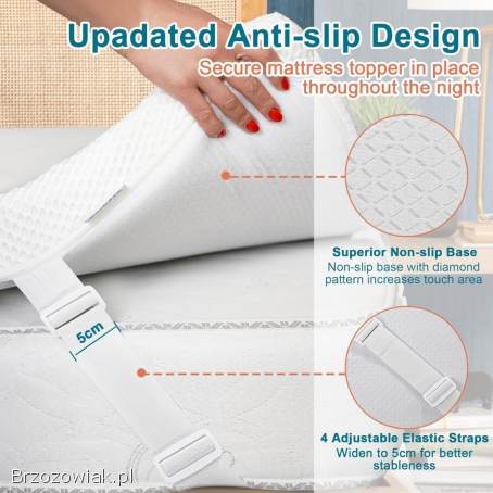 Elviros Nakładka na materac 180x200cm NOWA