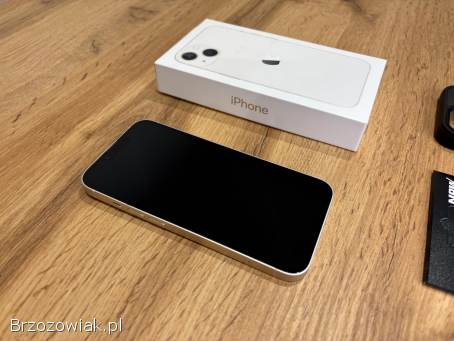 Okazja!  Iphone 13 Biały!  Gwarancja!  Kondycja Bat 100!  Super Stan!
