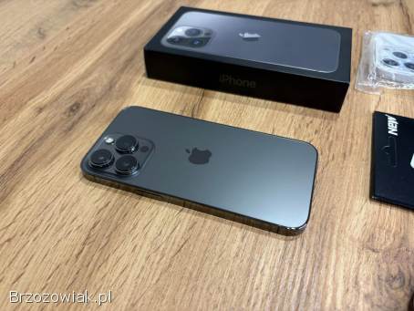 Okazja!  Iphone 13 Pro -  Grafit!  Gwarancja!  Stan idealny!  Bateria 100