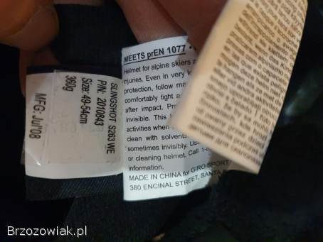 Kask narciarski dzieciecy Giro