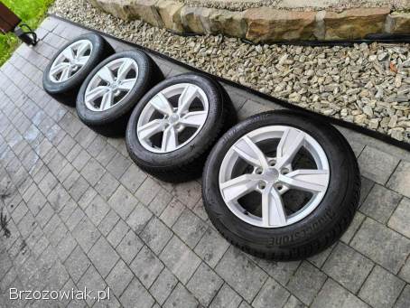 Alufelgi 16 5x112 opony zimowe 205/60R16 Audi VW Seat Skoda Mercedes NOWY MODEL