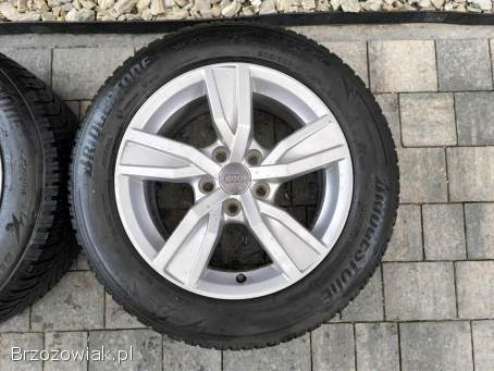 Alufelgi 16 5x112 opony zimowe 205/60R16 Audi VW Seat Skoda Mercedes NOWY MODEL