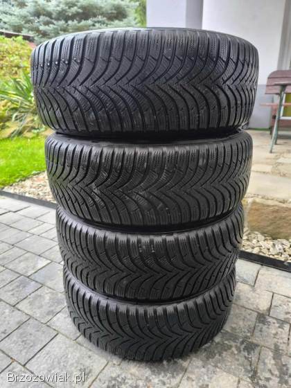 Alufelgi 16 5x112 opony zimowe 205/55R16 Audi VW Seat Skoda Mercedes