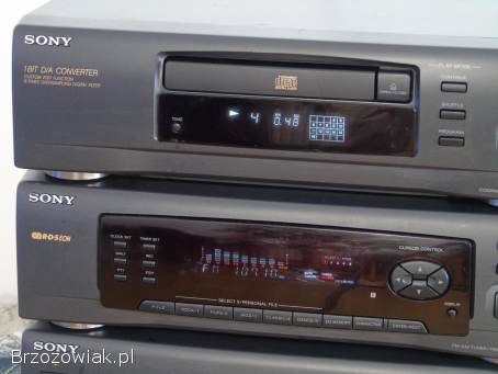 Wzmacniacz korektor graficzny tuner RDS i CD Sony LBT-N500.  DOSTAWA