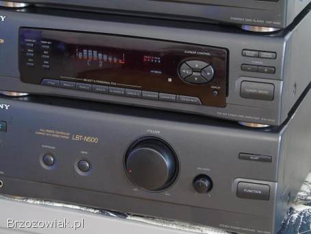 Wzmacniacz korektor graficzny tuner RDS i CD Sony LBT-N500.  DOSTAWA