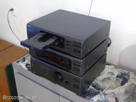 Wzmacniacz korektor graficzny tuner RDS i CD Sony LBT-N500.  DOSTAWA