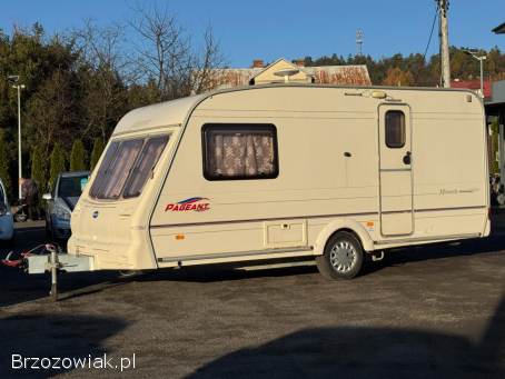 Przyczepa kempingowa BAILEY Pageant Monarch 2002r.  Zarejestrowana,  DMC:1202kg