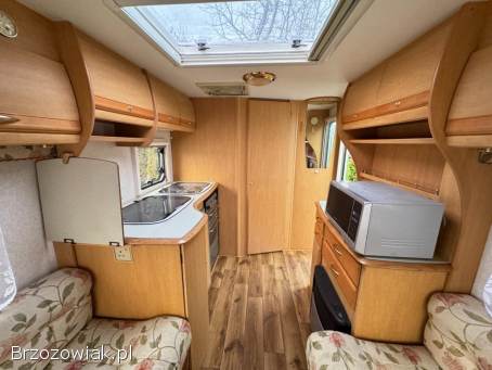 Przyczepa kempingowa BAILEY Pageant Monarch 2002r.  Zarejestrowana,  DMC:1202kg