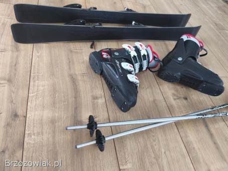 Narty Atomic 100cm buty kijki idealne do nauki jazdy