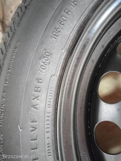 Sprzedam koło 195/60 R15 felga 6JH2 ET44