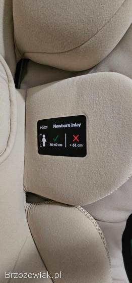 Fotelik samochodowy lionelo Astrid i-Size 40-87 cm (0-13 kg) Beżowy