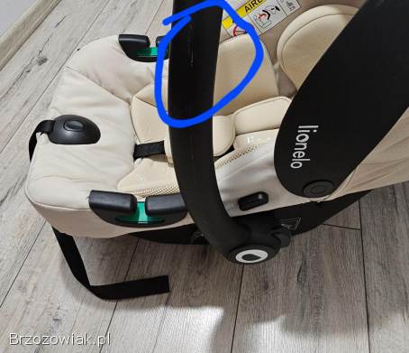 Fotelik samochodowy lionelo Astrid i-Size 40-87 cm (0-13 kg) Beżowy