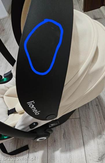 Fotelik samochodowy lionelo Astrid i-Size 40-87 cm (0-13 kg) Beżowy