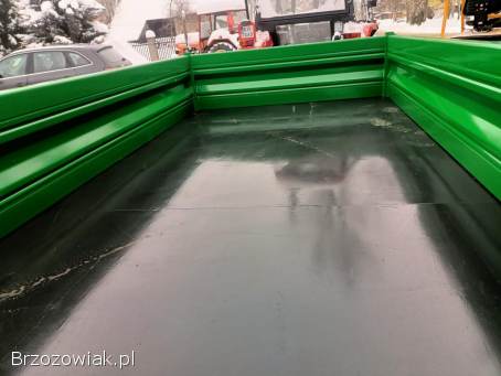 Przyczepa jednoosiowa wywrotka