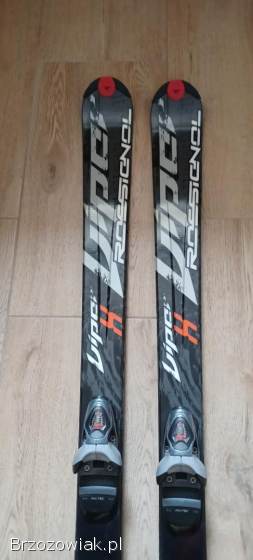 Narty Rossignol Viper 162 cm + Kijki