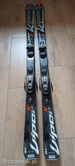 Narty Rossignol Viper 162 cm + Kijki