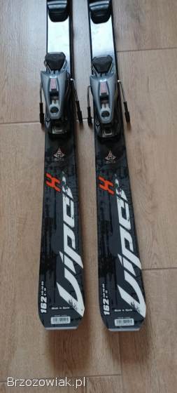 Narty Rossignol Viper 162 cm + Kijki