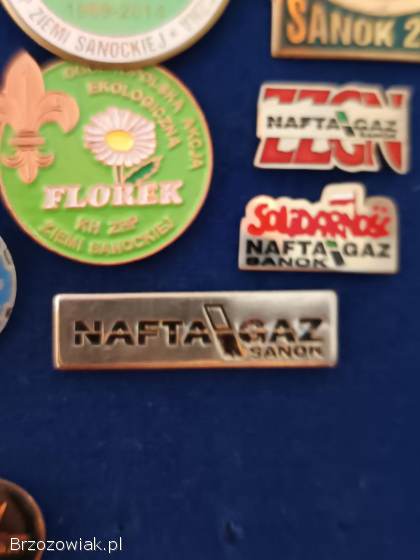 Wpinki I szklanka Nafta I Gaz Sanok kopalnictwo