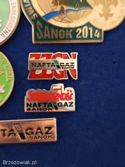 Wpinki I szklanka Nafta I Gaz Sanok kopalnictwo