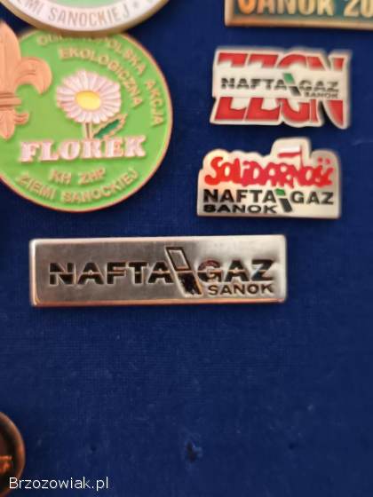 Wpinki I szklanka Nafta I Gaz Sanok kopalnictwo