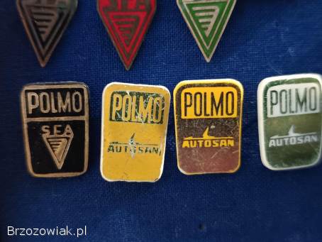 Autosan fabryka Autobusów pamiątki gadżety wpinki