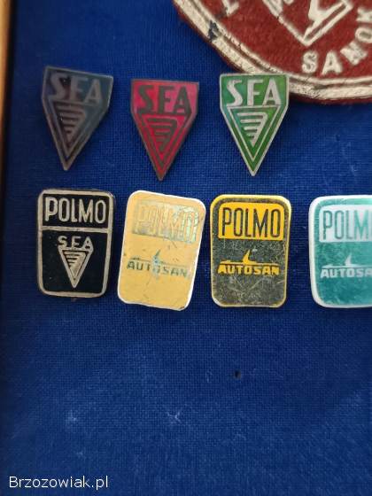 Autosan fabryka Autobusów pamiątki gadżety wpinki