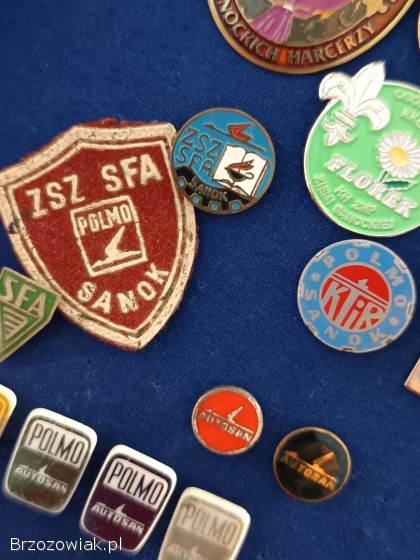 Autosan fabryka Autobusów pamiątki gadżety wpinki