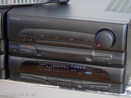 Wzmacniacz pilot korektor graficzny tuner Mag AUX Kenwood.  DOSTAWA.