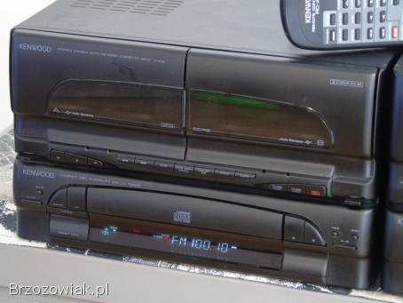 Wzmacniacz pilot korektor graficzny tuner Mag AUX Kenwood.  DOSTAWA.