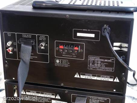 Wzmacniacz pilot korektor graficzny tuner Mag AUX Kenwood.  DOSTAWA.