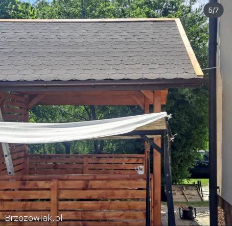 Sprzedam WC drewniane budy dla psów oraz altanki wiaty