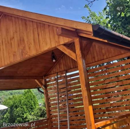 Sprzedam WC drewniane budy dla psów oraz altanki wiaty