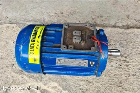 Sprzedam dwa silniki elektryczne 4,  8kw i 1.  5kw cena za obydwa