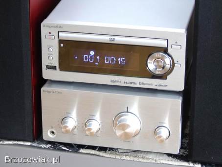 Wieża Kruger matz km 1584 pilot USB mp3 BT CD RDS kolu sprawna,  DOSTAWA