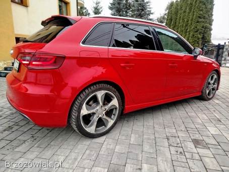 Audi a3 8v S-LINE,  skora,  navi,  1,  4 benzyna,  tylko 125tys km,  TUV