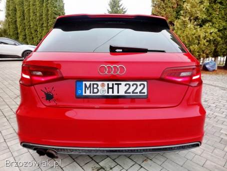 Audi a3 8v S-LINE,  skora,  navi,  1,  4 benzyna,  tylko 125tys km,  TUV
