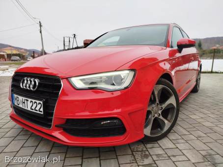 Audi a3 8v S-LINE,  skora,  navi,  1,  4 benzyna,  tylko 125tys km,  TUV
