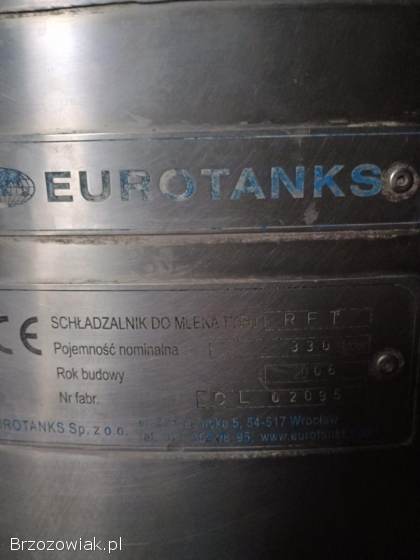 Zbiornik na mleko / Schładzalnik