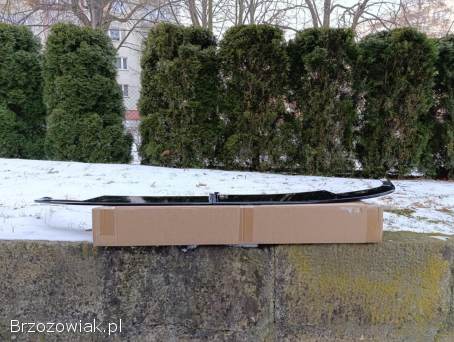 Dokładka przedana splitter Czarna Bmw F30 F31 mPerformance Mpakiet