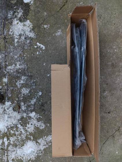 Dokładka przedana splitter Czarna Bmw F30 F31 mPerformance Mpakiet