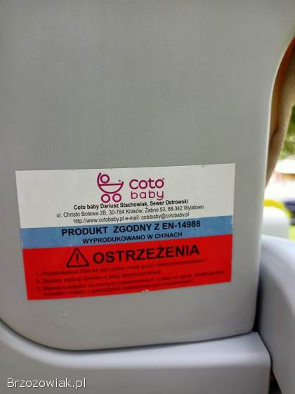 Krzesełko fotelik do karmienia Coto Baby