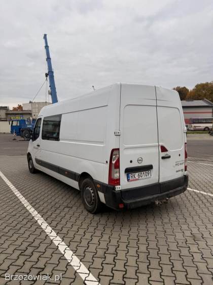 Opel Movano 2018r.  7-osbowy,  HAK,  Diesel