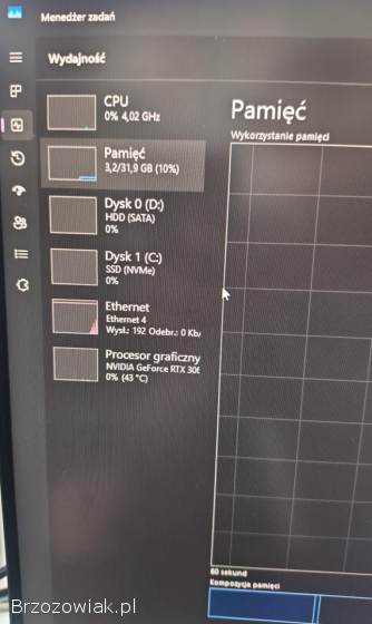 Komputer stacjonarny do gier Ryzen-7-5700X RTX-3060-12GB M.  2-1TB HDD-1TB