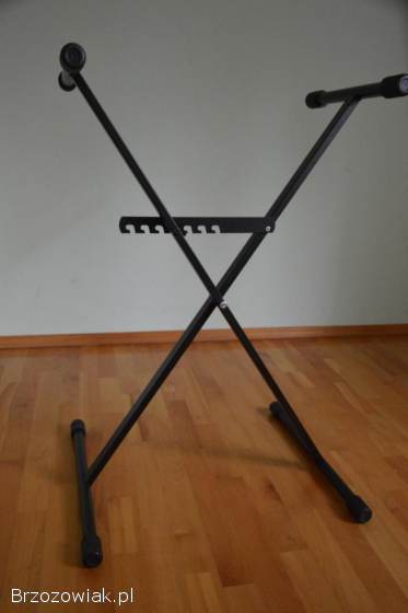 Statyw pod keyboard / klawiaturę – solidny,  regulowany X-stand