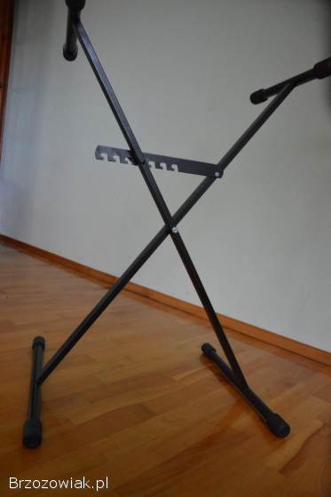 Statyw pod keyboard / klawiaturę – solidny,  regulowany X-stand