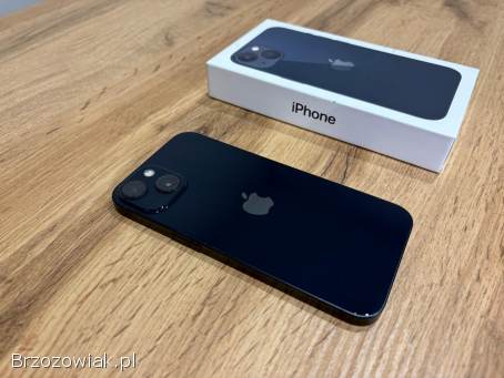 Okazja!  Iphone 13 -  Midnight!  Super Stan!  Gwarancja!  Bateria 100!