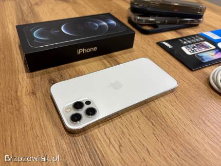 Okazja!  Iphone 12 Pro -  Biały/Srebrny!  Gwarancja!  Kondycja Bat 100!
