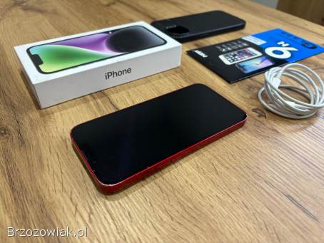 Okazja!  Iphone 13 Czerwony!  Gwarancja!  Kondycja Bat 100!  Polecam!