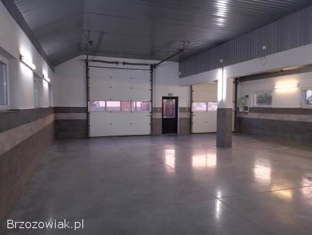 Do wynajęcia hala warsztatowa z zapleczem socjalnym